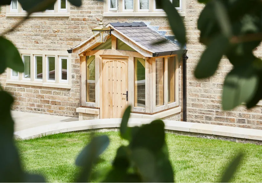 oak framed offices Derbyshire Yorkshire