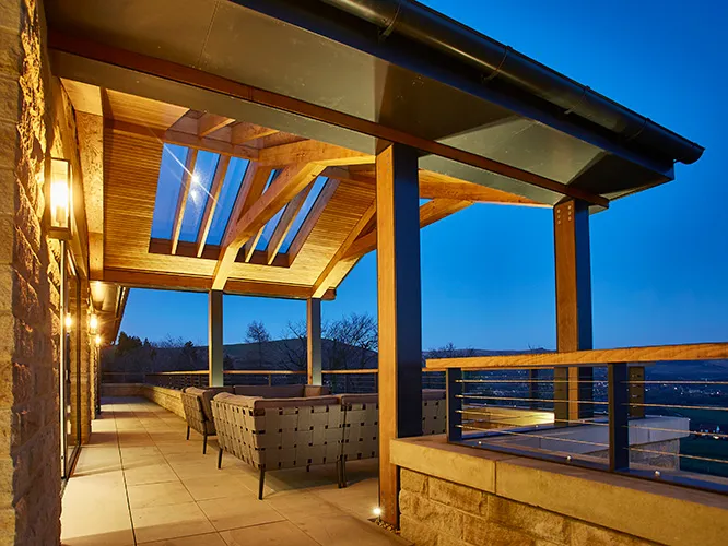 bespoke oak framed gazebos from yorkshire