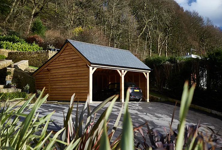 bespoke oak framed garages and outbuildings from yourkshire