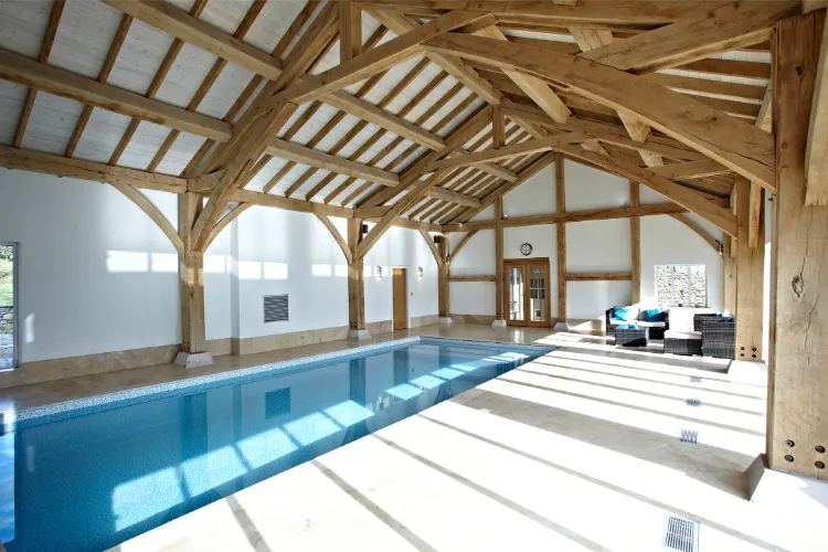 bespoke oak framed swimming pools from yorkshire