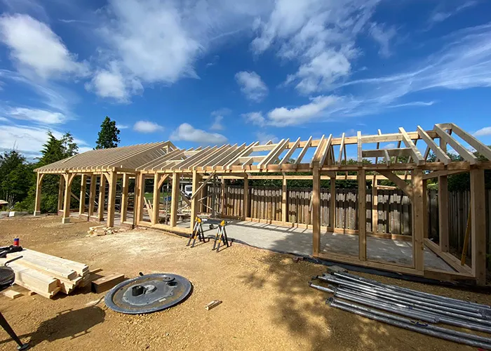 oak framed turnkey service from yorkshire