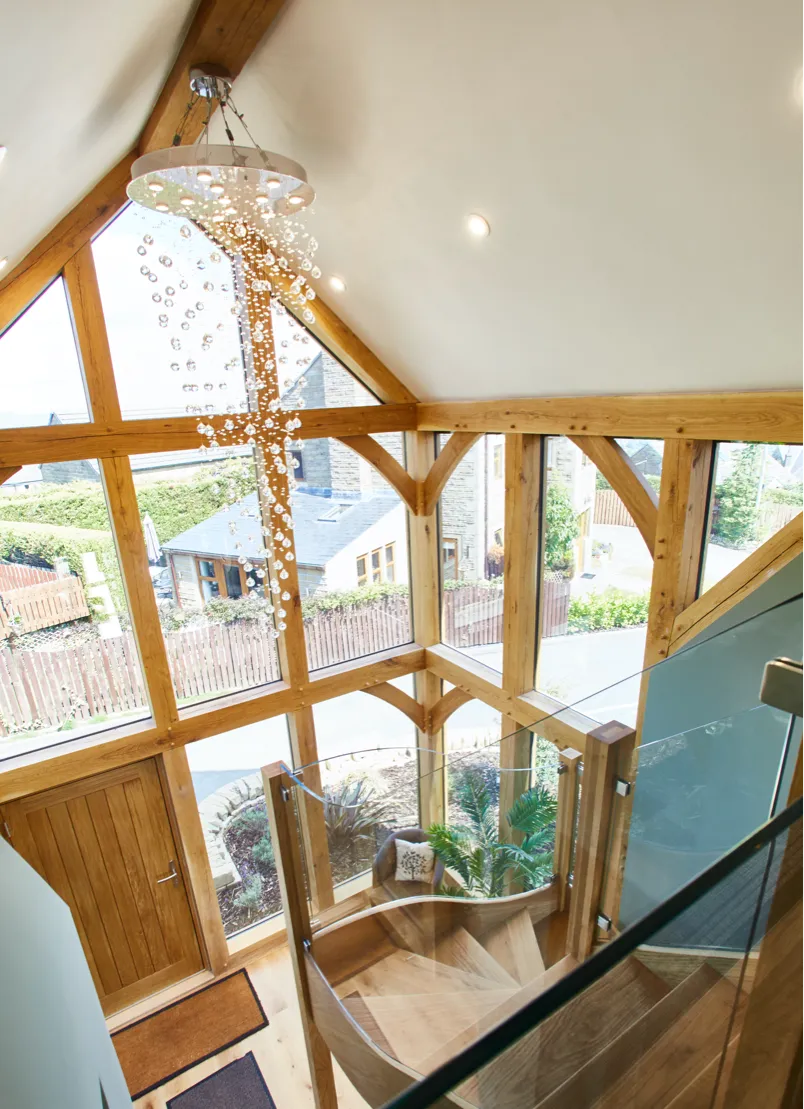 oak framed garages Derbyshire