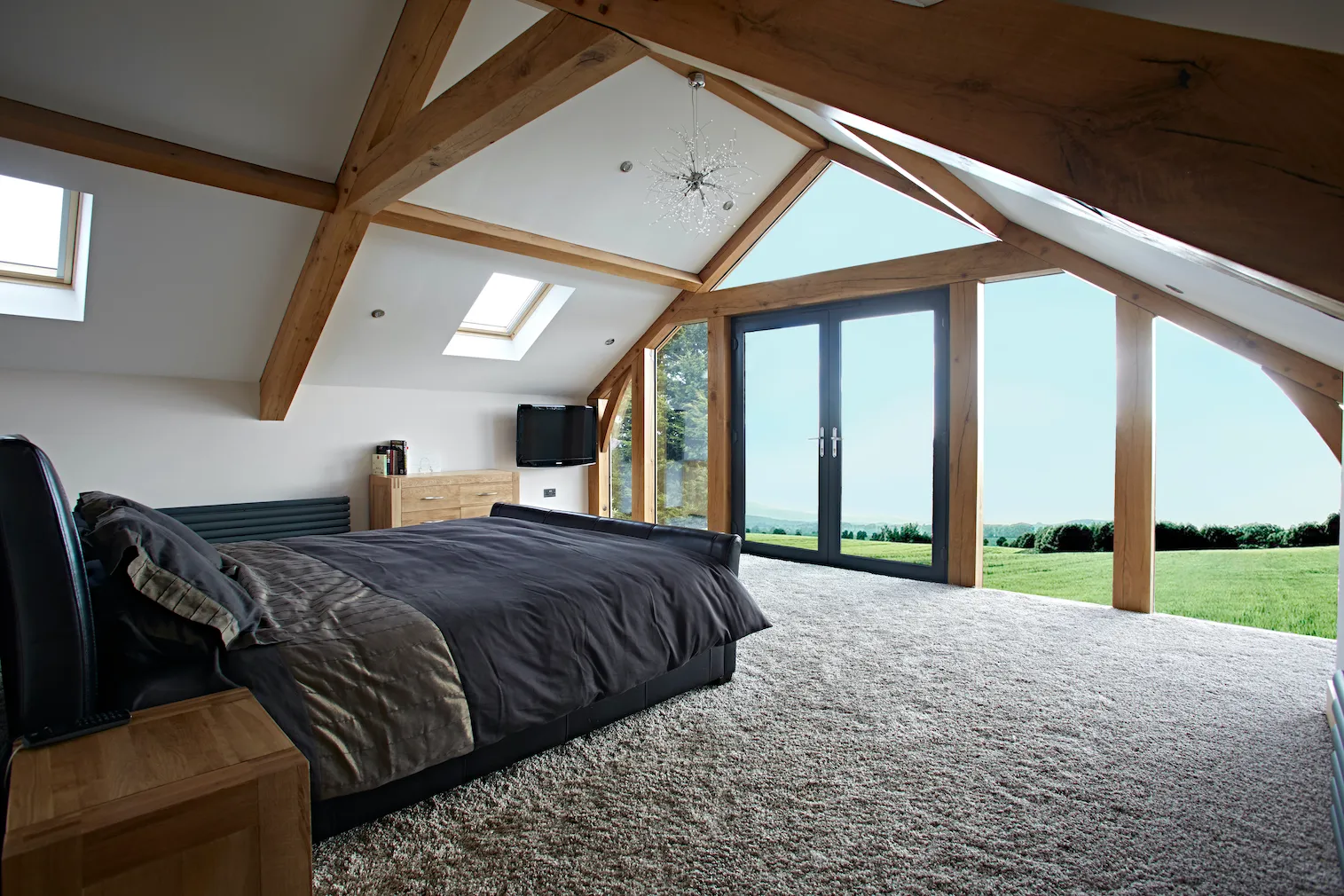 oak framed buildings specialists Manchester