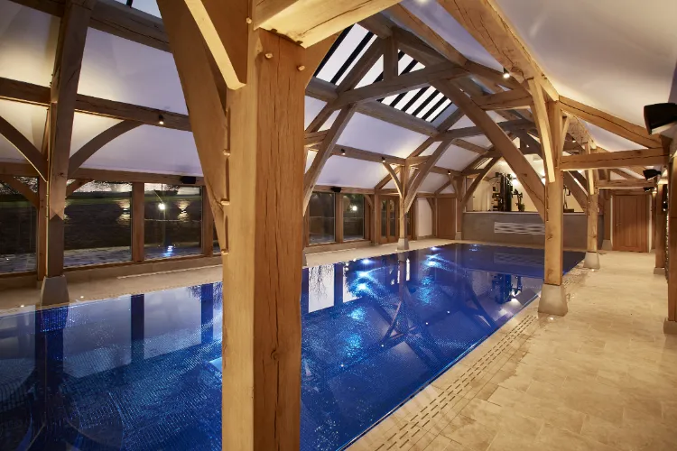 bespoke oak framed swimming pools from yorkshire