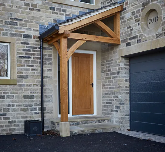 bespoke oak framed porches From Yorkshire