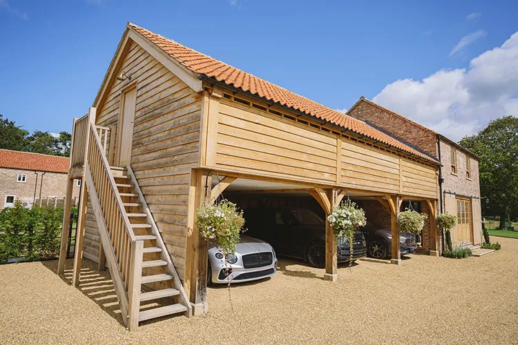 bespoke oak framed garages and outbuildings from yourkshire