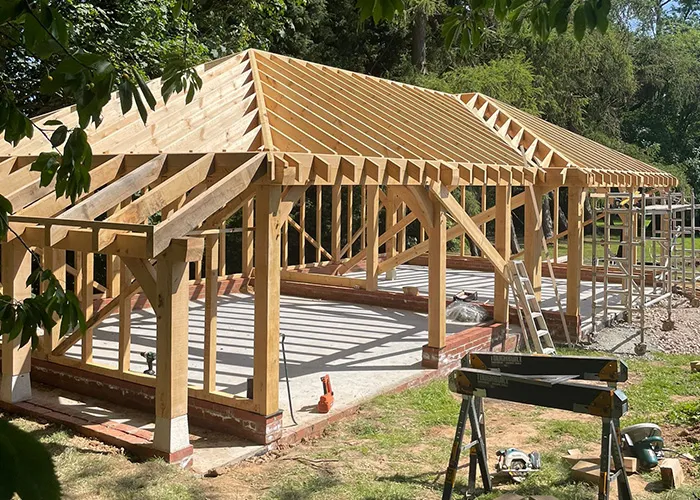 oak framed turnkey service from yorkshire