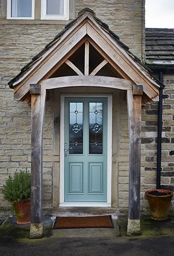 bespoke oak framed porches From Yorkshire