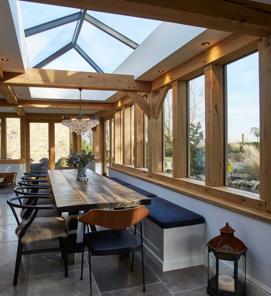 oak framed barn home conversion Lincolnshire Humberside, Derbyshire