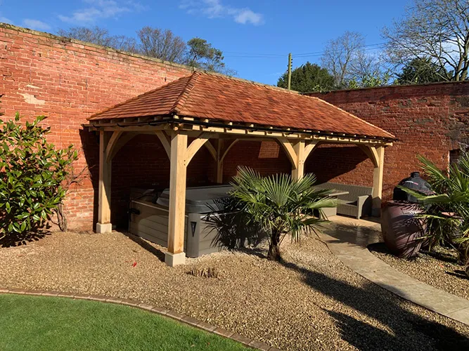bespoke oak framed gazebos from yorkshire