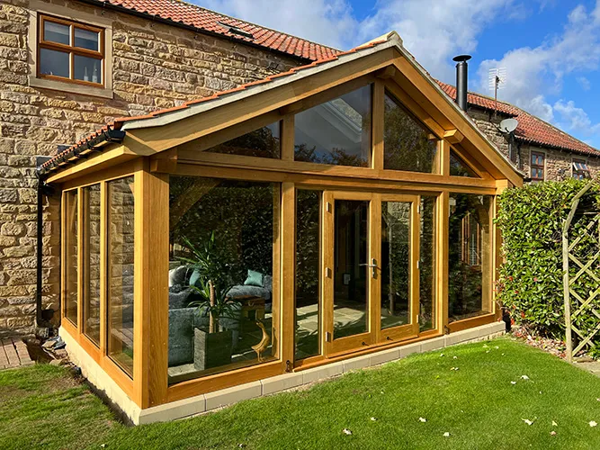 bespoke oak framed conservatories from Yorkshire