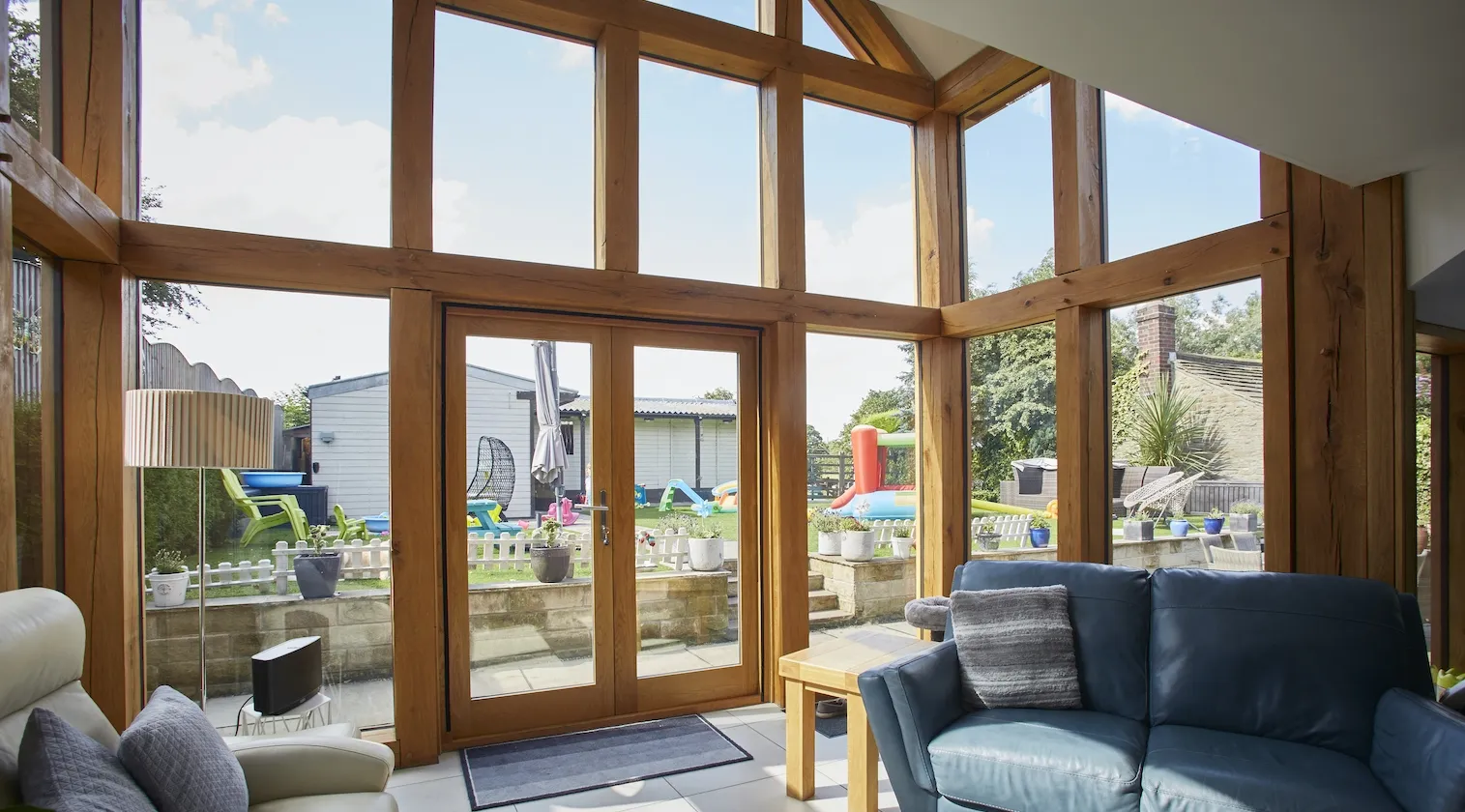 oak framed buildings specialists Derbyshire